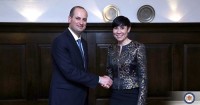 მიხეილ ჯანელიძე ნორვეგიელ კოლეგას შეხვდა