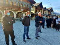 გოჩა ენუქიძე დაბა მესტიის მოსახლეობას შეხვდა 