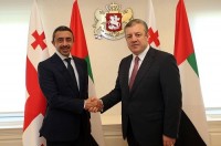  პრემიერი არაბთა გაერთიანებული საემიროების საგარეო საქმეთა და საერთაშორისო თანამშრომლობის მინისტრს შეხვდა