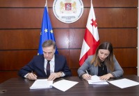 ნინო თანდილაშვილი იტალიის დელეგაციის წევრებს შეხვდა 