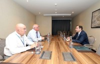 მიხეილ ჩხენკელი ირლანდიის დელეგაციის წარმომადგენლებს შეხვდა