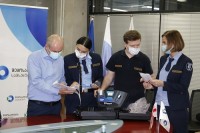 შემოსავლების სამსახურს ოზონდამშლელი ნივთიერებების ამომცნობი სპეციალური აღჭურვილობა გადაეცა
