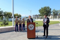 აშშ-ს ელჩმა 11 სექტემბრის ტერაქტების შედეგად დაღუპულთა ხსპოვნას პატივი მიაგო 