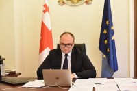 საქართველო-აზერბაიჯანი-თურქეთის პარლამენტების საგარეო ურთიერთობათა კომიტეტების თავმჯდომარეებს შორის ონლაინ შეხვედრა გაიმართა