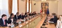 ვენეციის კომისიის დელეგაციამ პარლამენტში შეხვედრები გამართა