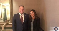 არგენტინაში საქართველოს ელჩი ხუან გუაიდოს მიერ არგენტინაში დანიშნულ დიპლომატს შეხვდა