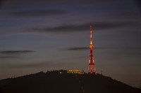 თბილისის ანძა ქალთა მიმართ ძალადობის აღმოფხვრის საერთაშორისო დღესთან დაკავშირებით ნარინჯისფრად განათდა