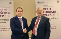 დიმიტრი ქუმსიშვილი ეკონომიკური თანამშრომლობისა და განვითარების ორგანიზაციის (OECD) გენერალურ მდივანს შეხვდა