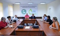 სოფლის მეურნეობის სამინისტროს ლაბორატორიაში ევროპელი სპეციალისტები იმყოფებიან