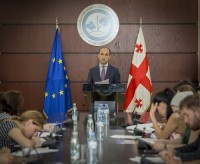 ლევან დავითაშვილმა ჟურნალისტებს აგრარულ დარგში არსებულ აქტუალურ საკითხებზე ინფორმაცია მიაწოდა