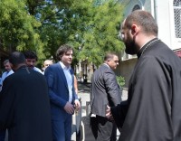ირაკლი კობახიძე ღვთისმშობლის მიძინების დღესასწაულთან დაკავშირებით გამართულ საზეიმო წირვას დაესწრო