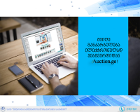 აუქციონზე შეძენილი ქონების შესახებ განკარგულება ელექტრონული სახით გაიცემა