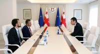 გიორგი გახარია ანდერს ფოგ რასმუსენს შეხვდა