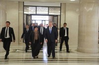 გიორგი კვირიკაშვილი თურქმენეთის მეჯლისის თავმჯდომარეს შეხვდა