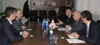 ვახტანგ ყოლბაია ევროკავშირის დელეგაციის წარმომადგენელს შეხვდა