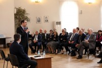 განათლების სამინისტროში რექტორთა საბჭო გაიმართა