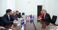 დავით ზალკალიანი ევროკავშირის წარმომადგენლობის ხელმძღვანელს შეხვდა