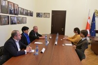 ირმა ინაშვილი საქართველოში საფრანგეთის საგანგებო და სრულუფლებიანი ელჩის მოადგილეს შეხვდა