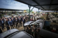 ლევან დავითაშვილი ზურაბ ალავიძესთან ერთად აზიურ ფაროსანასთან ბრძოლის ორგანიზაციულ საკითხებს გაეცნო