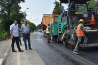 ლანჩხუთის მაგისტრალზე სარეაბილიტაციო სამუშაოები ტარდება