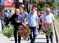 ახალციხეში აგვისტოს ომში დაღუპული გმირები გაიხსენეს