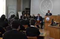 აკაკი საღირაშვილი ბათუმის საზღვაო აკადემიაში ღია კარის დღეს დაესწრო