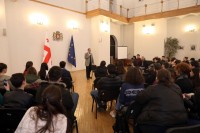  მიხეილ ჩხენკელი სამედიცინო უნივერსიტეტის - „ჰიპოკრატე“ სტუდენტებს შეხვდა