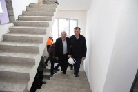 ზურაბ პატარაძემ აგარაში მშენებარე სკოლა დაათვალიერა