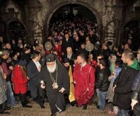 თავდაცვის მინისტრი საშობაო ლიტურგიას ბათუმში დაესწრო