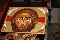 თბილისის ილორის წმინდა გიორგის სახელობის მშენებარე ეკლესიას მაცხოვრის ხატი გადაეცა