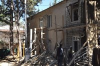  წყნეთში მრავალბინიანი სახლის გამაგრება მიმდინარეობს