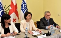 თამარ ჩუგოშვილი ევროპის უსაფრთხოებისა და თანამშრომლობის ორგანიზაციის (ეუთო) ელჩებს შეხვდა