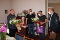 დღეს მეორე მსოფლიო ომის ვეტერანი, ლიდია ნემსაძე 100 წლის გახდა