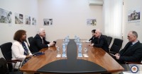 დავით ზალკალიანი საქართველოში სამხრეთ აფრიკის ელჩს შეხვდა