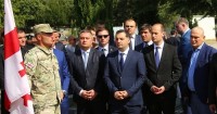მიხეილ ჯანელიძემ აგვისტოს ომში დაღუპული გმირების ხსოვნას პატივი მიაგო