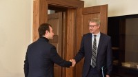 დავით სონღულაშვილი კარლ ჰარცელს შეხვდა დავით სონღულაშვილი კარლ ჰარცელს შეხვდა