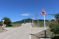 სოფელ მუშევანამდე მისასვლელ გზაზე ბეტონის საფარი დაიგო