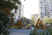 დიდ დიღომში, პეტრიწის ქუჩაზე სკვერი განახლდა დიდ დიღომში, პეტრიწის ქუჩაზე სკვერი განახლდა