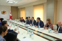  დიმიტრი ქუმსიშვილი მსოფლიო ბანკის ვიცე-პრეზიდენტსა და მსოფლიო ბანკის დელეგაციას შეხვდა
