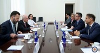 დავით ზალკალიანი ეუთო-ს საპარლამენტო ასამბლეის დელეგაციას შეხვდა