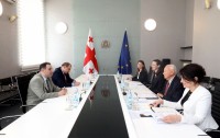 მიხეილ ჩხენკელის მშვიდობის კორპუსის წარმომადგენლებს შეხვდა
