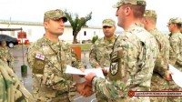 საველე დაზვერვის უმცროს ოფიცერთა მომზადების კურსი დასრულდა