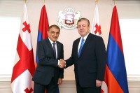  პრემიერი სომხეთის ეროვნული ასამბლეის თავმჯდომარეს შეხვდა