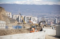 მაჭავარიანის ქუჩაზე მეწყერსაშიში ფერდის გამაგრების სამუშაოები დაიწყო