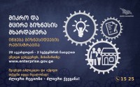 მიკრო და მცირე მეწარმეობის ხელშეწყობის პროექტი 20 აგვისტოდან ახალი პირობებით განახლდება