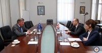 მიხეილ ჯანელიძე საქართველოში ევროკავშირის წარმომადგენლობის ხელმძღვანელს შეხვდა