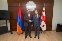 ლევან დავითაშვილმა სომხეთის სოფლის მეურნეობის მინისტრს უმასპინძლა