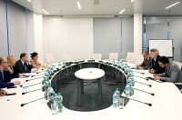 ნათია თურნავა მსოფლიო ბანკის ახალ რეგიონალურ დირექტორს სებასტიან მოლინეუსს შეხვდა