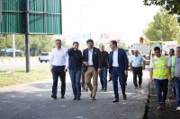 დედაქალაქის მერი კახეთის გზატკეცილზე მიმდინარე სარეაბილიტაციო სამუშაოებს გაეცნო