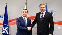 ირაკლი ღარიბაშვილი უკრაინის თავდაცვის მინისტრს შეხვდა 